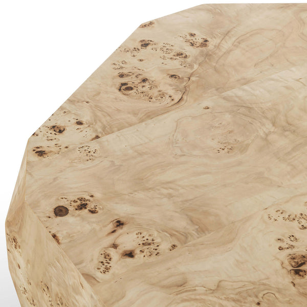 Home Fashion Elena Coffee Table Light Burl By Four Hands