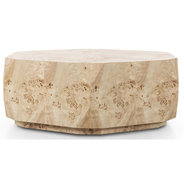 home fashion Elena Coffee Table Light Burl by Four Hands