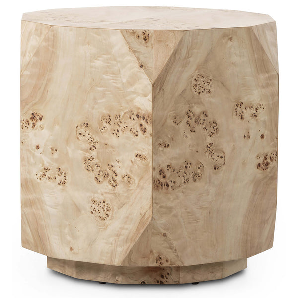 home fashion Elena End Table Light Burl by Four Hands