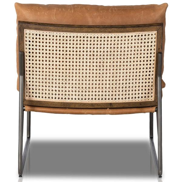 Home Fashion Elias Leather Chair Palermo Cognac By Four Hands