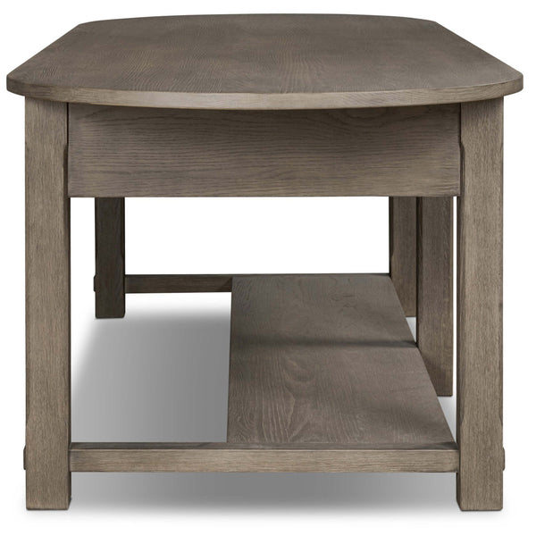 Home Fashion Elise Kitchen Island Weathered Hazel By Amber Lewis X Four Hands