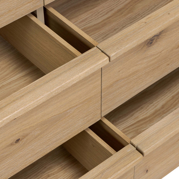 Home Fashion Emmer 6 Drawer Dresser Aged Smoked By Four Hands