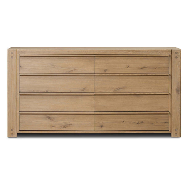 Home Fashion Emmer 8 Drawer Dresser Aged Smoked By Four Hands