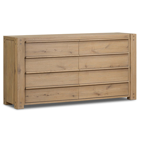 home fashion Emmer 8 Drawer Dresser Aged Smoked by Four Hands