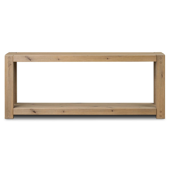 Home Fashion Emmer Console Table Aged Smoked Oak By Four Hands