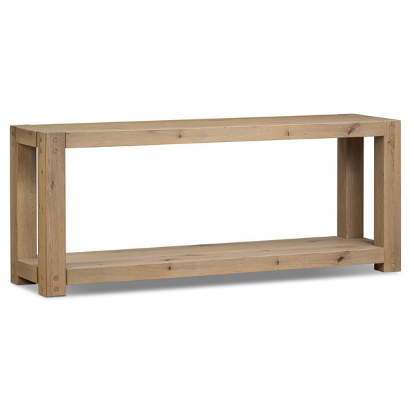 home fashion Emmer Console Table Aged Smoked Oak by Four Hands