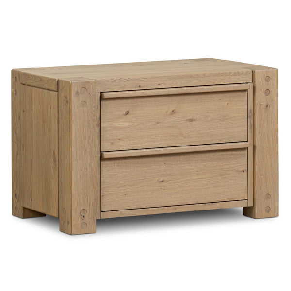 home fashion Emmer Nightstand Aged Smoked Oak by Four Hands