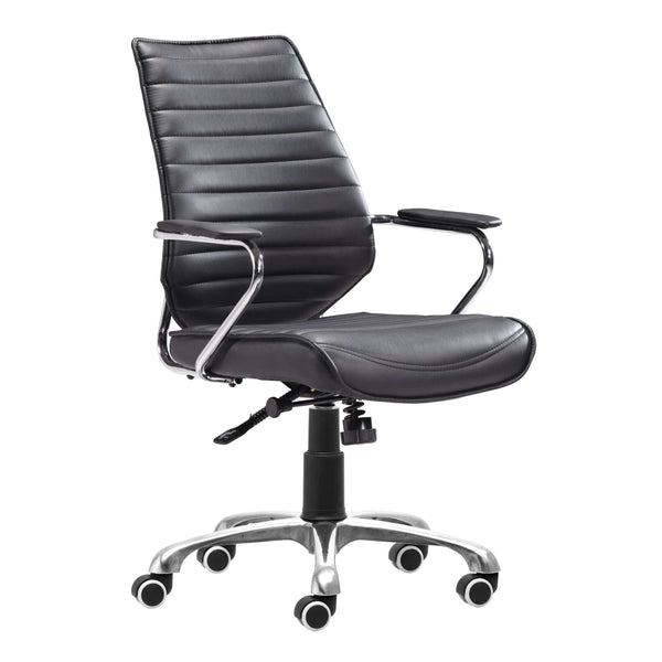 home fashion Enterprise Low Back Office Chair Black