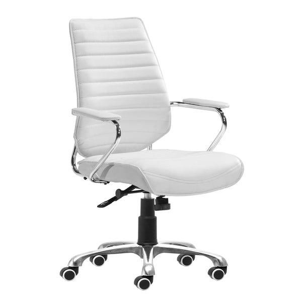 home fashion Enterprise Low Back Office Chair White