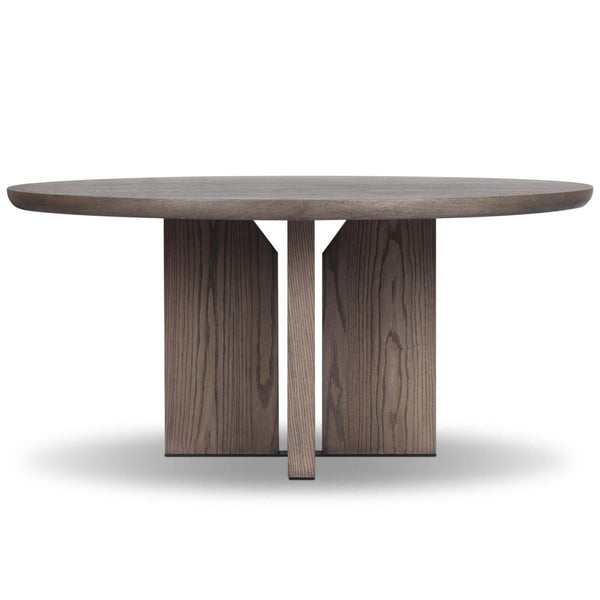 Home Fashion Ernest Round Dining Table Shale Grey By Four Hands