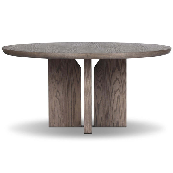 Home Fashion Ernest Round Dining Table Shale Grey By Four Hands