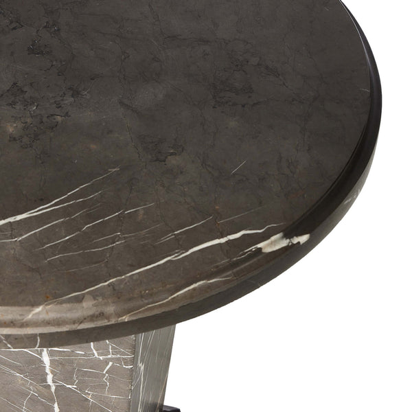 Home Fashion Eslo End Table Grey Marble By Four Hands