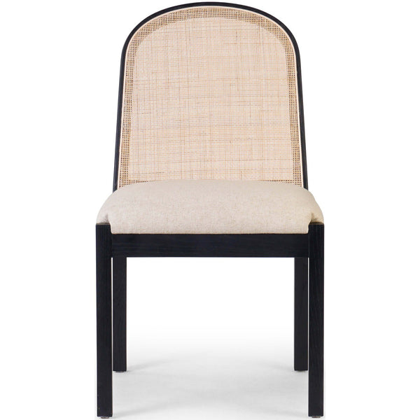Home Fashion Esmee Dining Chair Antwerp Natural/Brushed Ebony Set Of 2 By Four Hands