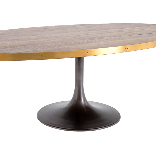 Home Fashion Evans Oval 98" Dining Table By Four Hands