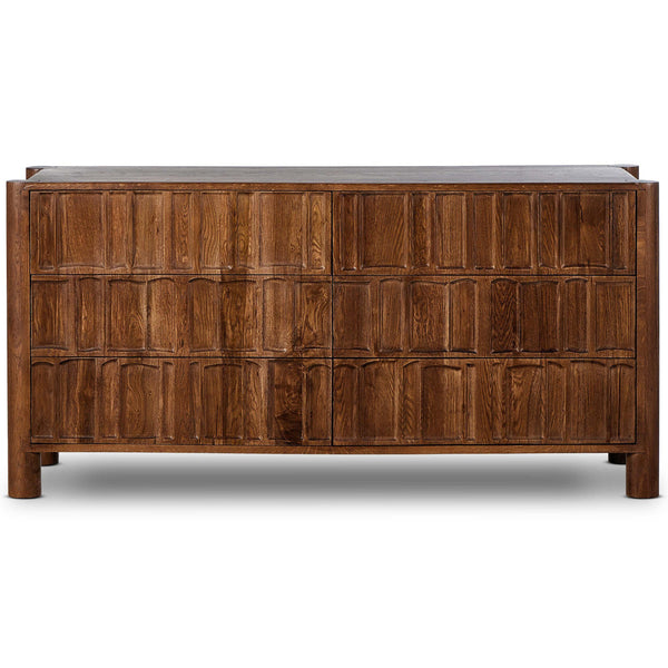 Home Fashion Ezri 6 Drawer Dresser Cocoa By Four Hands