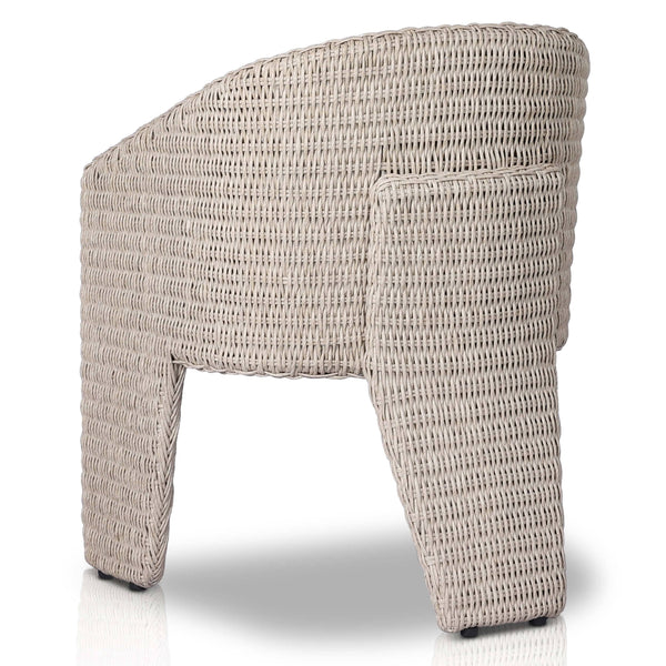 Home Fashion Fae Outdoor Dining Chair Vintage White By Four Hands