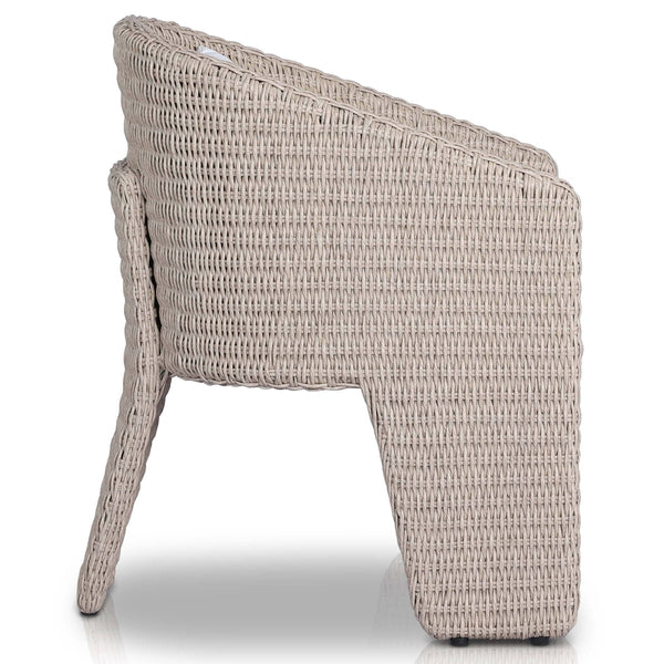 Home Fashion Fae Outdoor Dining Chair Vintage White By Four Hands