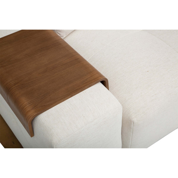 Home Fashion Farley 6 Piece Modular Sectional Nomad Snow