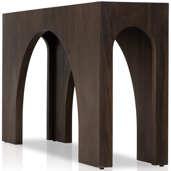 Home Fashion Fausto Console Table Smoked Guanacaste By Four Hands