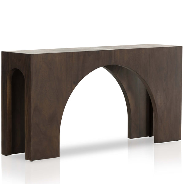 home fashion Fausto Console Table Smoked Guanacaste by Four Hands