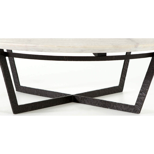 Home Fashion Felix Coffee Table White Marble By Four Hands