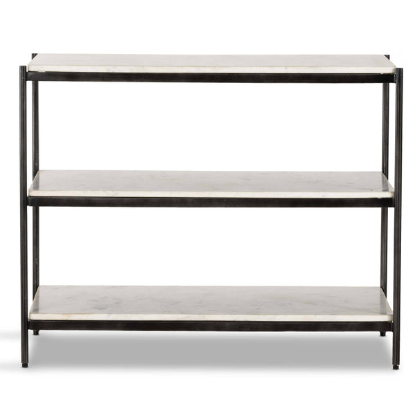 Home Fashion Felix Large Nightstand Hammered Grey By Four Hands