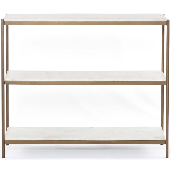 Home Fashion Felix Small Console Table Antique Brass By Four Hands