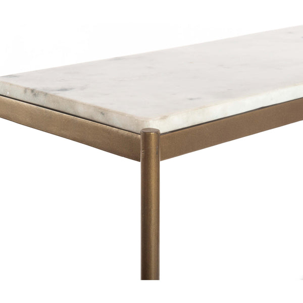 Home Fashion Felix Small Console Table Antique Brass By Four Hands