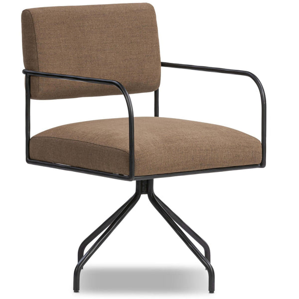 home fashion Fenn Desk Chair Nomad Mushroom by Four Hands