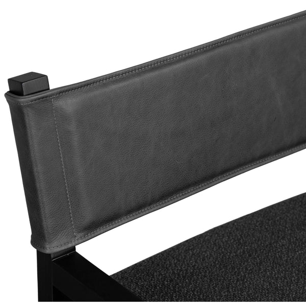 Home Fashion Ferris Dining Arm Chair Palermo Black By Four Hands