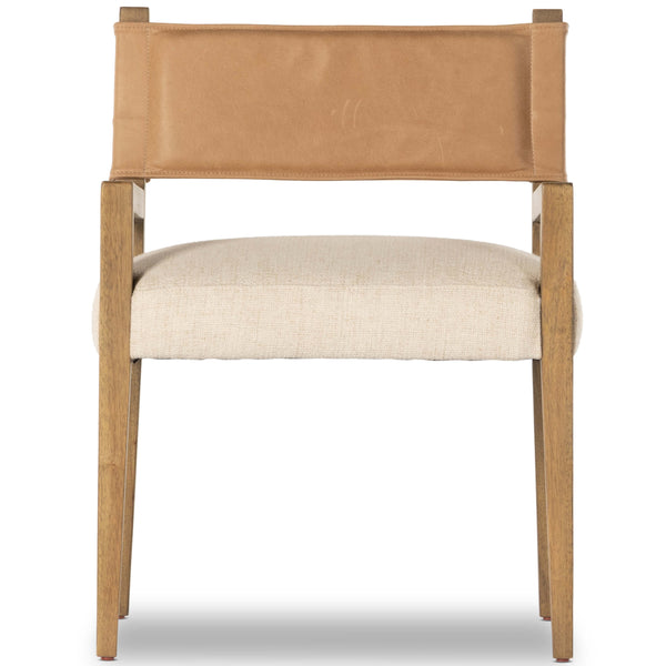 Home Fashion Ferris Dining Arm Chair Winchester Beige By Four Hands