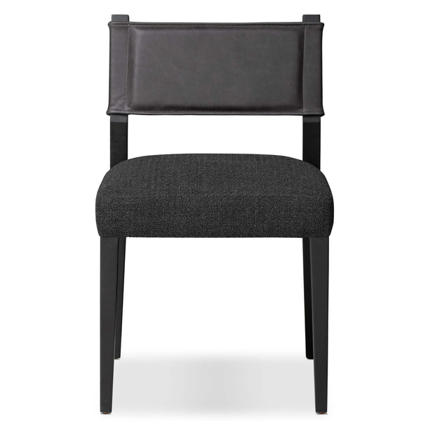 Home Fashion Ferris Dining Chair Palermo Black Set Of 2 By Four Hands