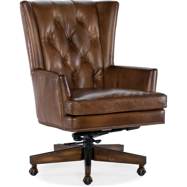 home fashion Finley Leather Executive Chair Checkmate Pawn