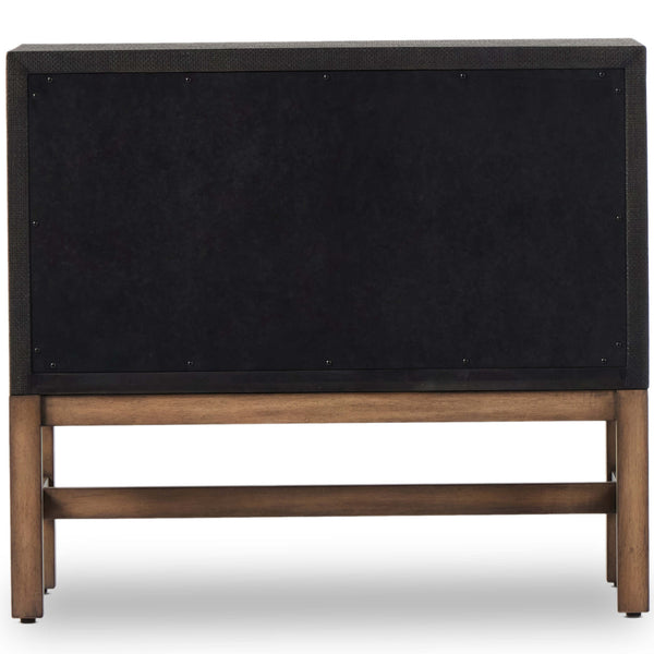 Home Fashion Fiona Nightstand Black Raffia By Four Hands