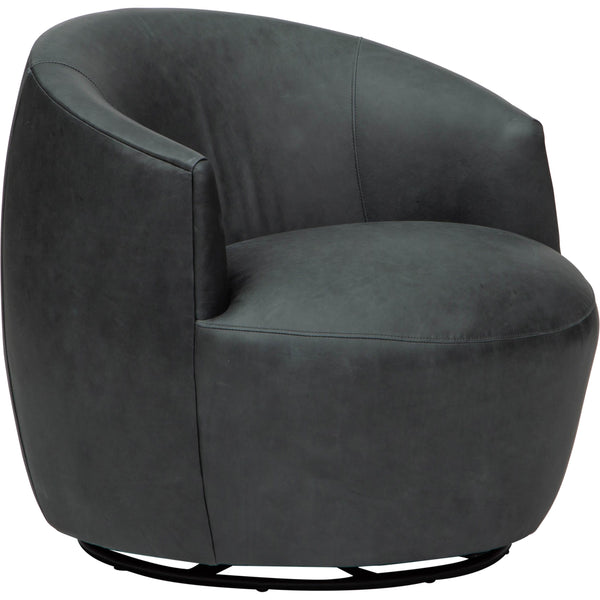 home fashion Fiora Leather Swivel Chair Liverpool River