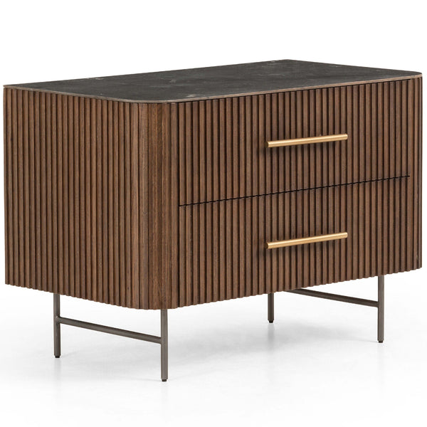 home fashion Fletcher Large Nightstand Terra Brown by Four Hands