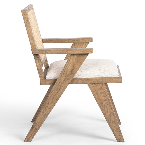 Home Fashion Flora Dining Chair Drifted Plank Grey Set Of 2 By Four Hands