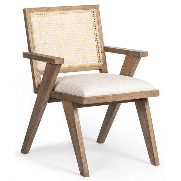 home fashion Flora Dining Chair Drifted Plank Grey Set of 2 by Four Hands