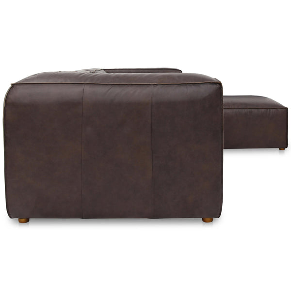 Home Fashion Form Lounge Modular Sectional Espresso Brown