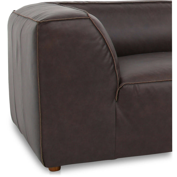 Home Fashion Form Lounge Modular Sectional Espresso Brown