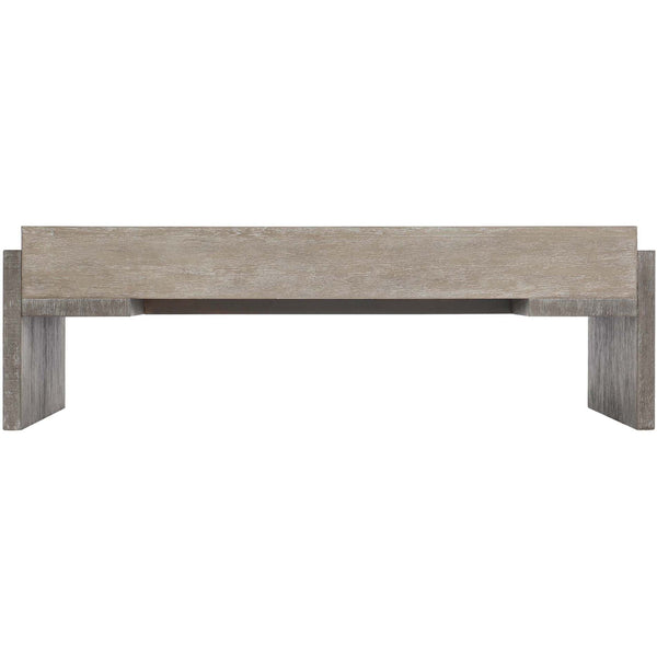 Home Fashion Foundations Rectangular Cocktail Table Light Shale