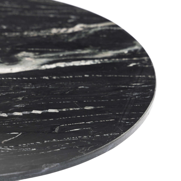 Home Fashion Fox End Table Black Marble By Four Hands