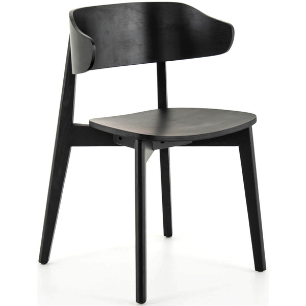 home fashion Franco Dining Chair Black Set of 2 by Four Hands