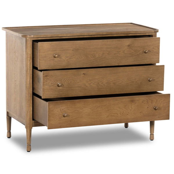 Home Fashion Franny 3 Drawer Chest Saddle Brown By Amber Lewis X Four Hands