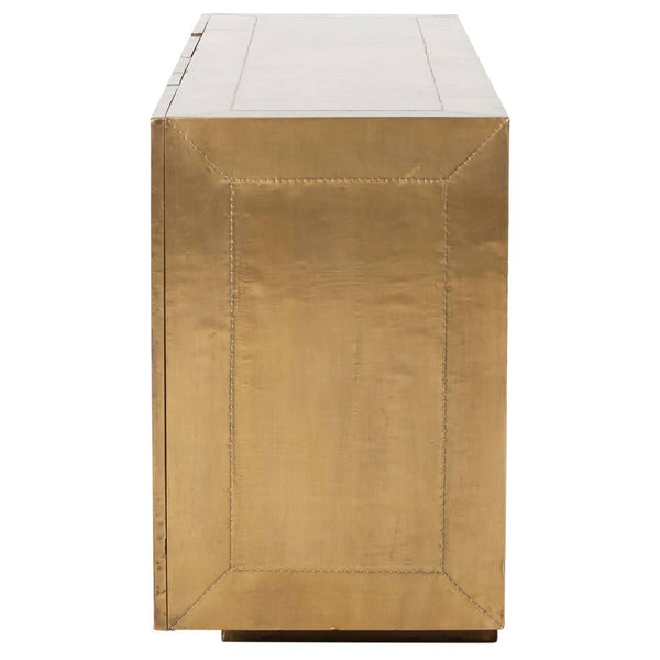 Home Fashion Freda Sideboard Aged Brass By Four Hands