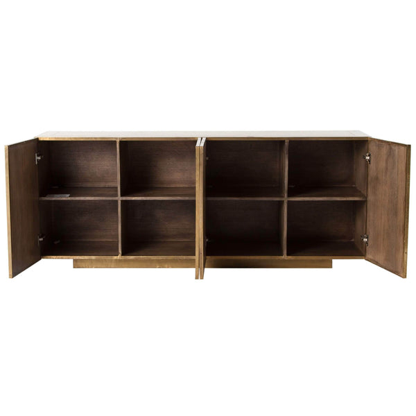 Home Fashion Freda Sideboard Aged Brass By Four Hands