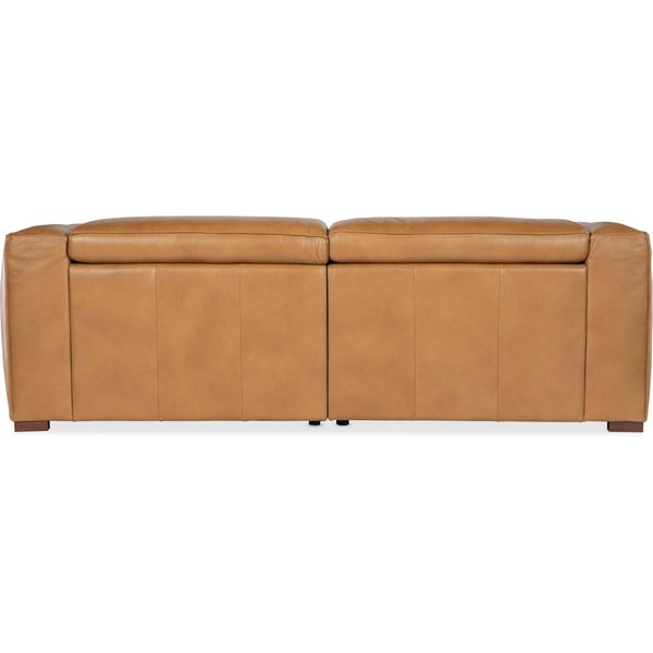 Home Fashion Fresco Power Motion Leather Sofa Zen Caramel