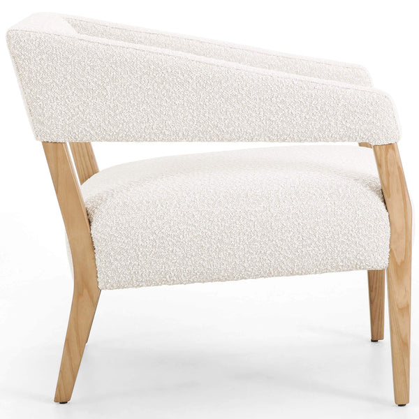 Home Fashion Gary Club Chair Knoll Natural By Four Hands