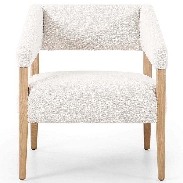 Home Fashion Gary Club Chair Knoll Natural By Four Hands