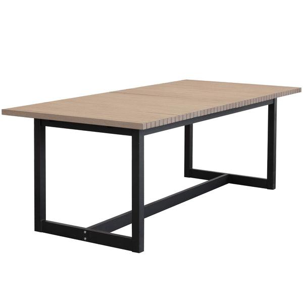 home fashion Geneve Outdoor Extension Dining Table Drift Brown